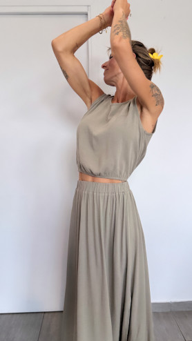 ENSEMBLE JASPE KAKI