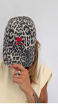 CASQUETTE AMOUR LÉOPARD
