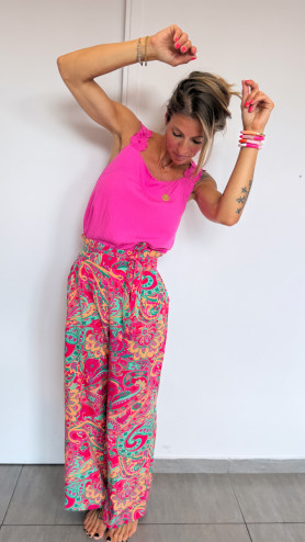 DÉBARDEUR COCO FUSHIA