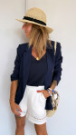 SHORT SAÏA BLANC