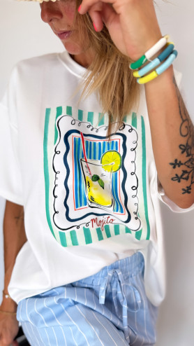 T-SHIRT LUIZ MOJITO