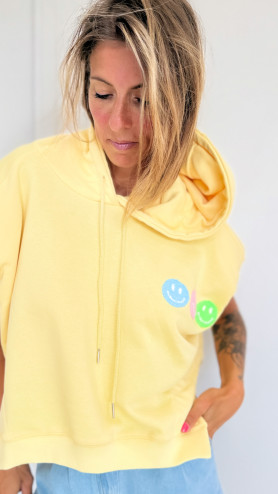 SWEAT ÉLIO JAUNE