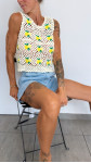 TOP MIMO (CROCHET CITRON )