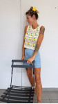 TOP MIMO (CROCHET CITRON )