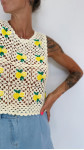TOP MIMO (CROCHET CITRON )