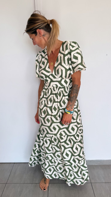 ROBE SULTA VERTE