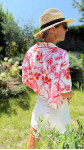 CHEMISE MILLANE FLEURIE