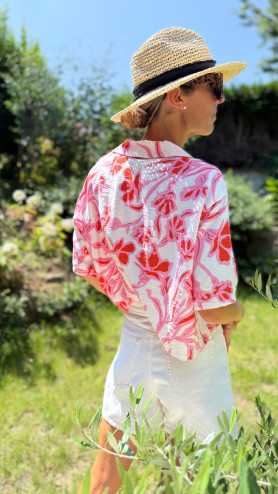 CHEMISE MILLANE FLEURIE