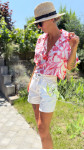 CHEMISE MILLANE FLEURIE