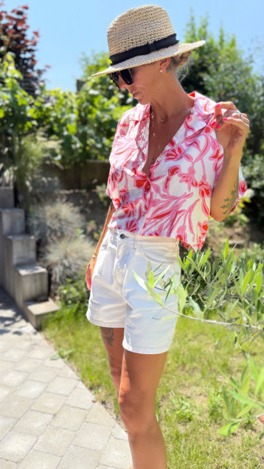 CHEMISE MILLANE FLEURIE