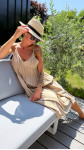 ROBE OPHÉLIE CAMEL
