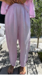 PANTALON  SOLINE LIN LILA