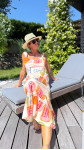 ROBE LONGUE BIA ORANGE