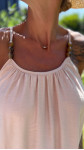 ROBE AMI BEIGE