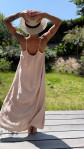 ROBE AMI BEIGE