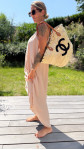 ROBE AMI BEIGE