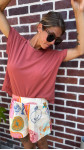 T-SHIRT GRACE MOUTARDE