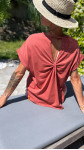 T-SHIRT GRACE MOUTARDE