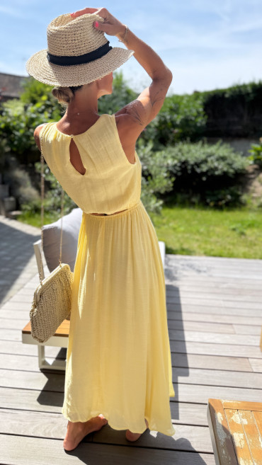 ROBE SIANA JAUNE