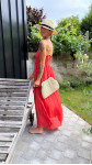 ROBE MONIA TERRACOTTA