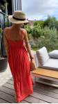 ROBE MONIA TERRACOTTA