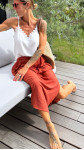 JUPE CONSTANCE TERRACOTTA