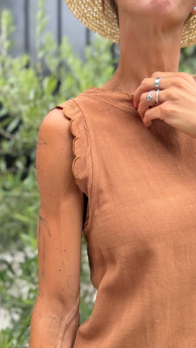 ROBE JULIA CAMEL