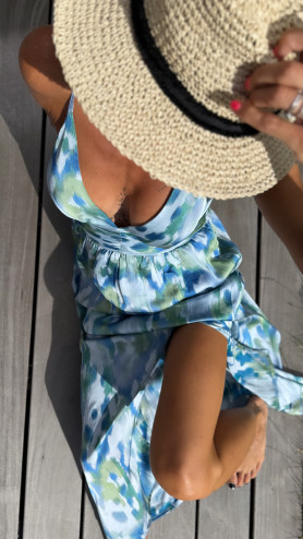 ROBE CIO MIO BLEUE
