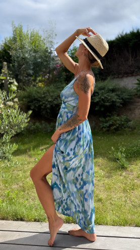 ROBE CIO MIO BLEUE