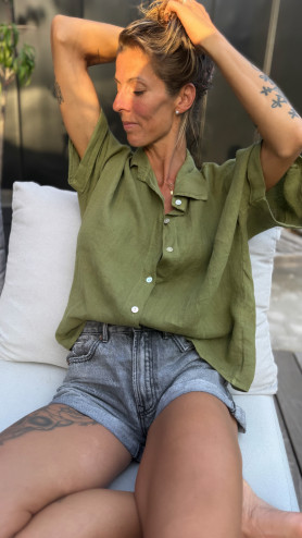 CHEMISE MILKI KAKI