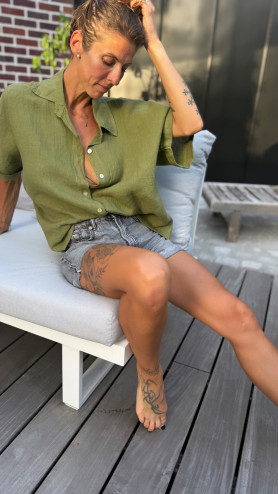 CHEMISE MILKI KAKI