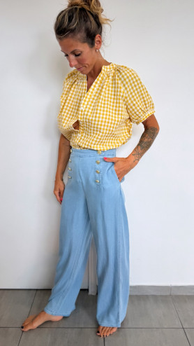 PANTALON MÉGANE BLEU