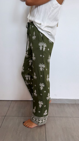 PANTALON TIAGO VERT