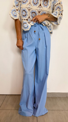 PANTALON LOAN CIEL