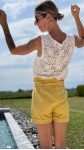 SHORT MOUTARDE
