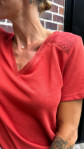 T-SHIRT JULIETTE TERRACOTTA