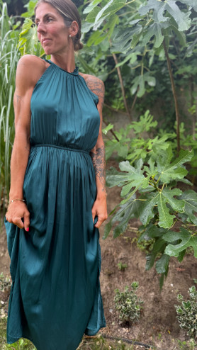 ROBE SUZON BLEU CANARD