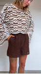 SHORT MACRI CHOCO