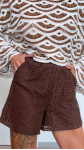 SHORT MACRI CHOCO