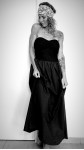 ROBE FLORE NOIRE
