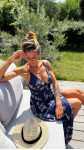 ROBE FRANCINE MARINE