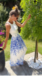 JUPE ROXIE BLEUE