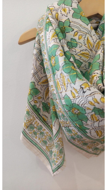 FOULARD LUREX ANIS