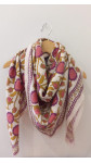 FOULARD PINK PONDICHERY