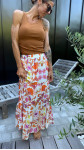 JUPE YSEULT ORANGE