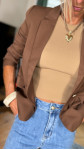 BLAZER ROMÉO CHOCOLAT