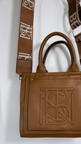 SAC HUGO SANGLE BESTINI CAMEL