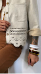 VESTE OSCAR AJOURÉE