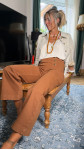 PANTALON VICTORINE CAMEL
