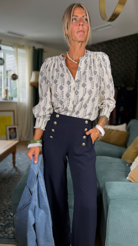 BLOUSE NOÉ MARINE